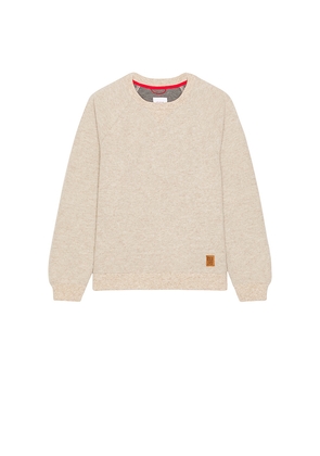 TOPO DESIGNS Global Wool Sweater in Beige. Size M. Also in S, XL/1X.