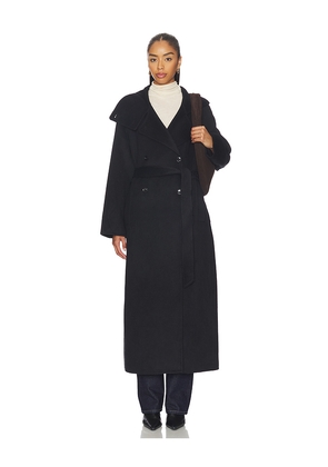 SAMSOE SAMSOE Sahanne Coat in Black. Size L. Also in M, S, XS.