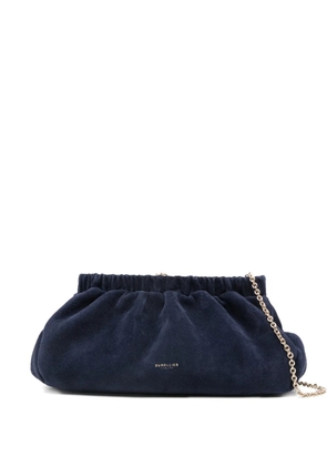 DeMellier Miami suede clutch bag - Blue