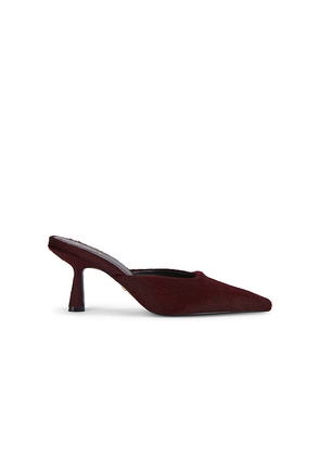 RAYE Tulia Mule in Burgundy. Size 5.5. Also in 7, 8, 8.5, 9.
