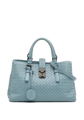 Bottega Veneta Pre-Owned 2012-2024 Small Nappa Intrecciato Roma satchel - Blue