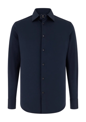 Boggi Milano new york collar polo shirt - Blue