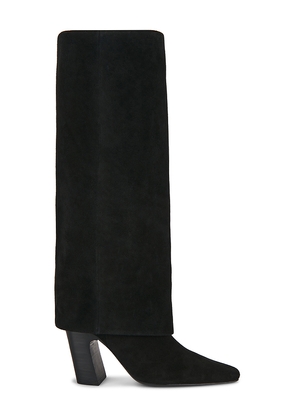 RAYE Briella Fold Over Boot in Black. Size 10. Also in 5.5, 6, 6.5, 7, 7.5, 8, 8.5, 9, 9.5.