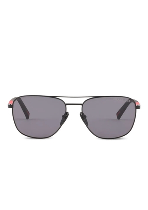 Prada Linea Rossa square-frame sunglasses - Black