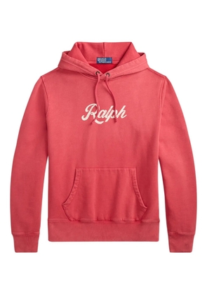 Polo Ralph Lauren printed logo hoodie - Red