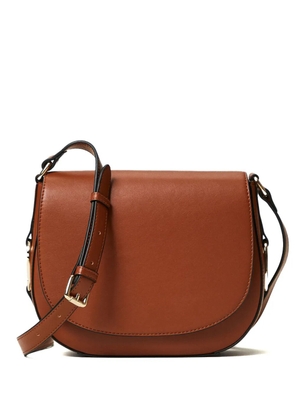 TWINSET Oval T-buckle shoulder bag - Brown