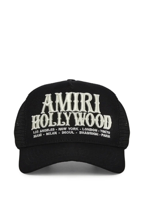 AMIRI logo baseball cap - Black