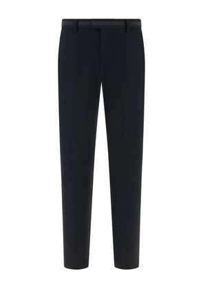 Boggi Milano zip pocket straight-leg trousers - Black