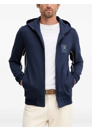 Aeronautica Militare zip-up hoodie - Blue