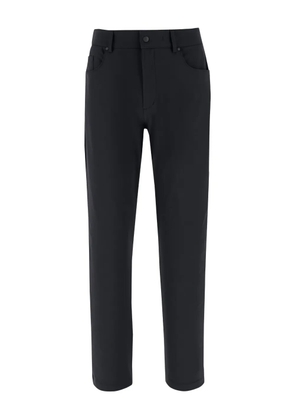 Boggi Milano stretch elastic waistband trousers - Black