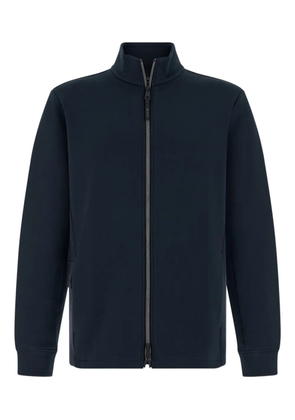 Boggi Milano zip pocket sweater - Blue