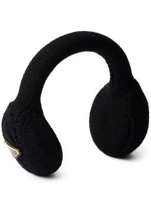 Prada wool earmuffs - Black