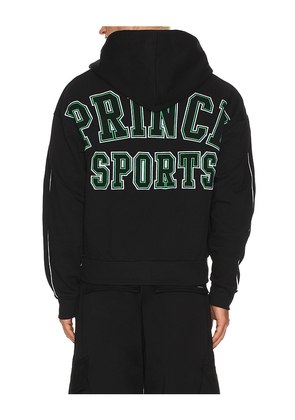 Prince Tennis Sports Full Zip Hoodie in Black. Size S. Also in .
