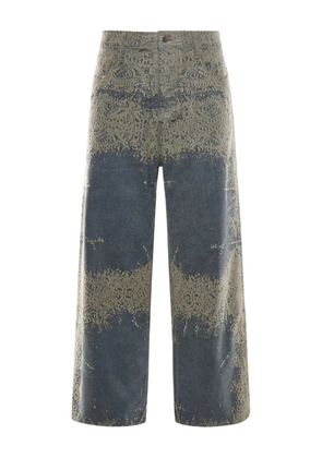 AMIRI paisley pattern jeans - Blue