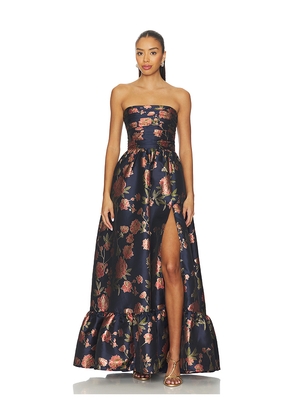 V. Chapman Regina Gown in Navy. Size 10. Also in 0, 12, 2, 4, 6, 8.