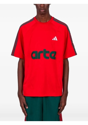 adidas x Arte Antwerp 3-stripes-logo T-shirt - Red