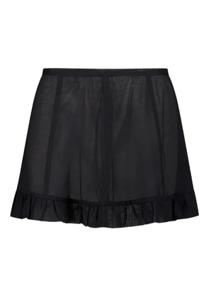 Paloma Wool Cliff ruffled skirt - Black