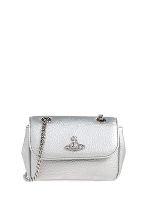 Vivienne Westwood Orb-plaque mini bag - Silver