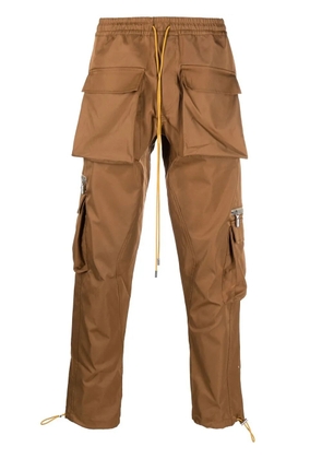 RHUDE straight-leg cargo trousers - Brown