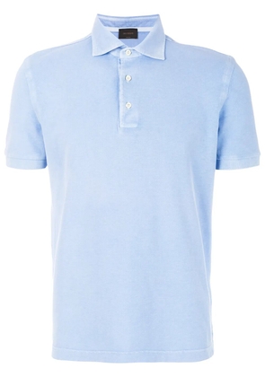 Dell'oglio short sleeved polo shirt - Blue