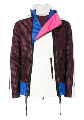 Valentino Garavani mesh panel lightweight jacket - Multicolour