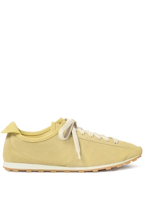 Jacquemus Les Tennis leather sneakers - Yellow