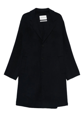 AMARÁNTO single-breasted coat - Blue