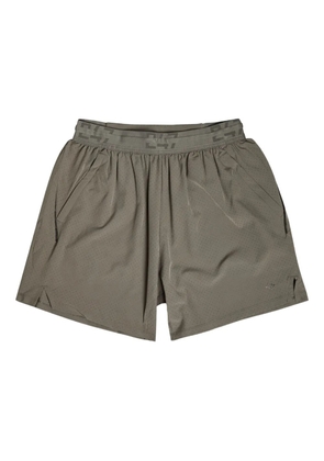 REPRESENT 247 Perforated trek shorts - Green
