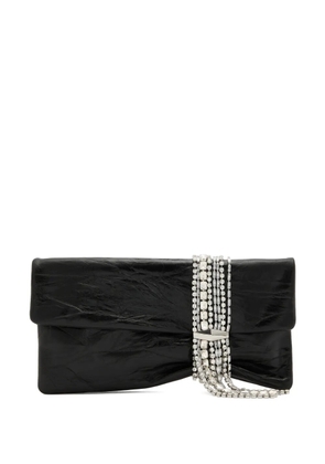 Jimmy Choo embellished clutch bag - Black