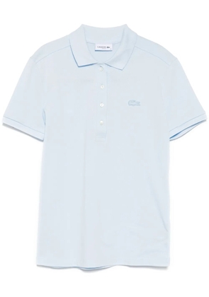 Lacoste logo-patch polo top - Blue