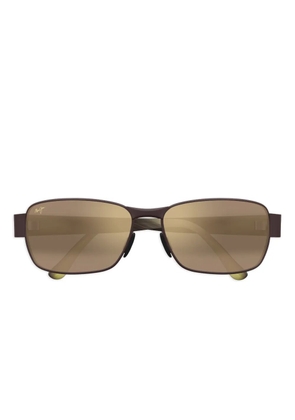 Maui Jim rectangle-frame sunglasses - Brown