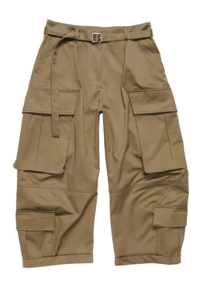Acne Studios cargo belted trousers - Brown
