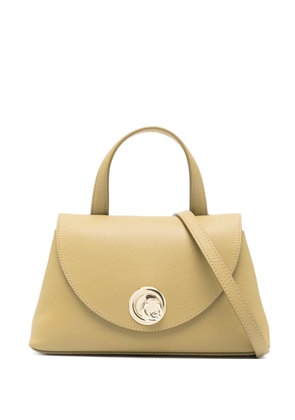 Coccinelle small Nika leather tote bag - Neutrals