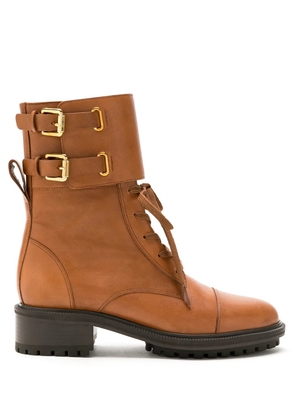 Sarah Chofakian Sarah leather boots - Brown