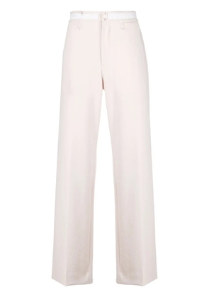 MM6 Maison Margiela Deconstructed tailored trousers - Pink