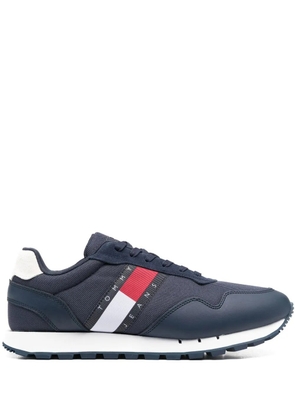 Tommy Jeans Herren logo-patch sneakers - Blue