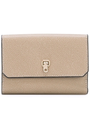 Valextra snap wallet - Neutrals