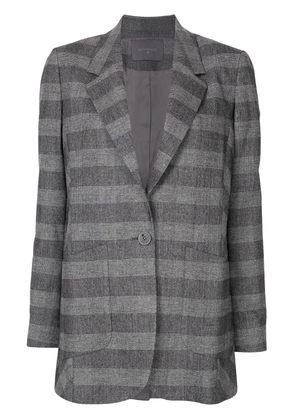 Lorena Antoniazzi Prince of Wales check blazer - Grey