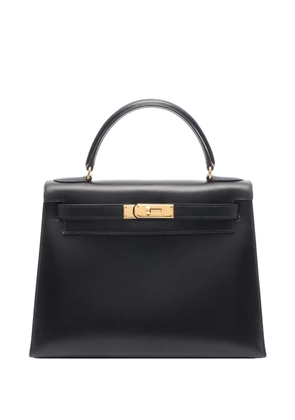 Hermès Pre-Owned 1971 Box Calf Kelly I Sellier 28 handbag - Black