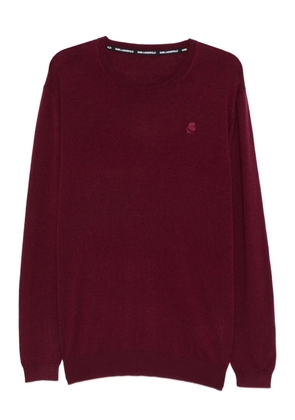 Karl Lagerfeld wool sweater - Red