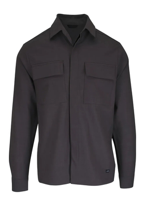 wahts pocket overshirt - Brown