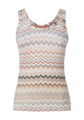 Missoni Zigzag tank top - Neutrals