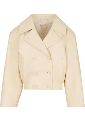 Marni double-breasted jacket - Neutrals