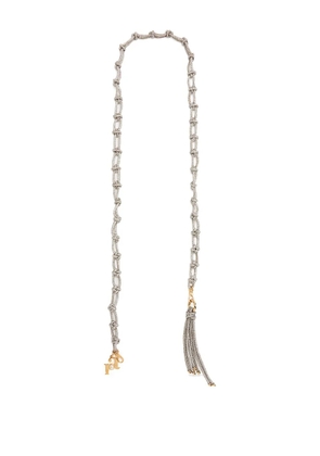 Rosantica Capri crystal-embellished strap - Silver