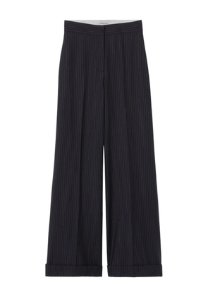 Claudie Pierlot pinstripe trousers - Blue
