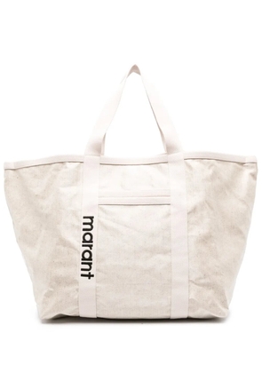 ISABEL MARANT Warden tote bag - Neutrals