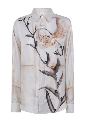 Pierre-Louis Mascia floral shirt - Neutrals
