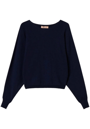 TWINSET crew-neck sweater - Blue