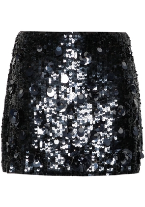 P.A.R.O.S.H. sequined mini skirt - Blue