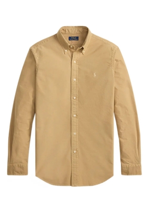 Polo Ralph Lauren garment-dyed shirt - Neutrals